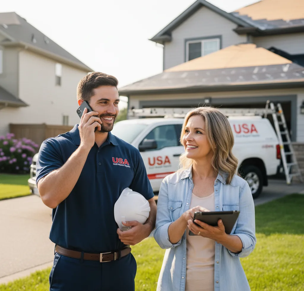 USA Roof Repair Experts customer support in Checotah
